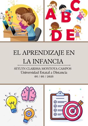 Aprendizaje en la infancia