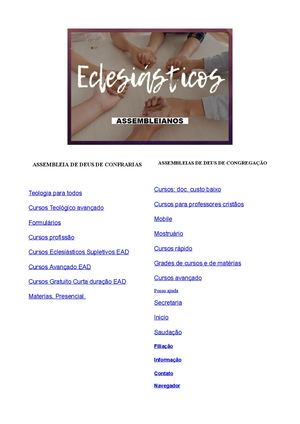 Grade Assembleia De Deus De Confrarias