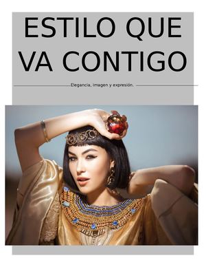 Estilo Que Va Contigo