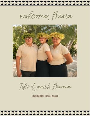 Book Tiki Beach Format Portrait