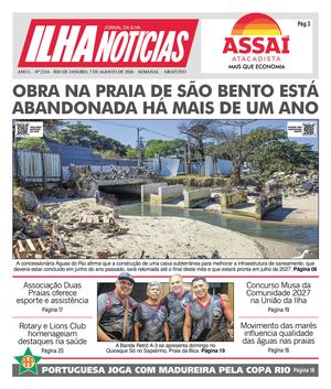 Jornal Ilha Notícias - Edição 2314 - 7/8/2026