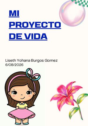 Mi Proyecto De Vida