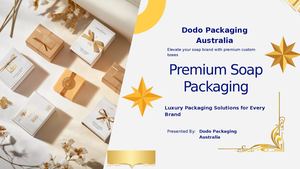Premium Soap Packaging Presentation