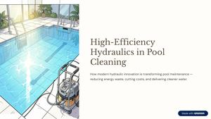 High Efficiency Hydraulics In Pool Cleaning