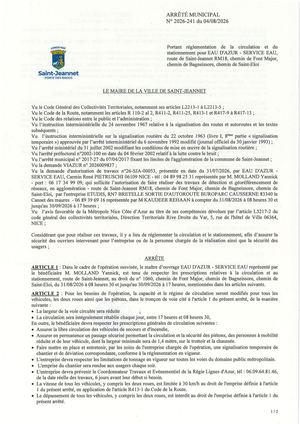 Am N°2026 241 Nca26 Sja 00053 Chemin Saint Eloi Eau D'azur