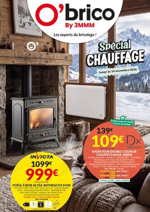 Catalogue Chauffage O'brico By 3mmm 2026