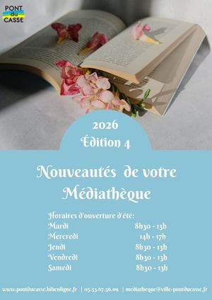 Carnet De Nouveauté 4 2026