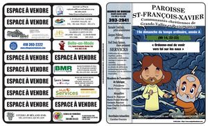 Feuillet Paroissial 9 Août 2026
