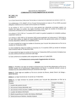 DP 2026 110 Regie Port