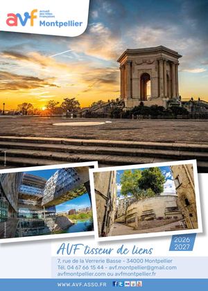 Guide pratique AVF Bienvenue à Montpellier 2026-2027