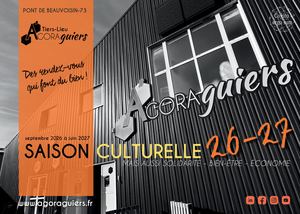 AGORA GUIERS - Saison Culturelle Agora Guiers 26 27