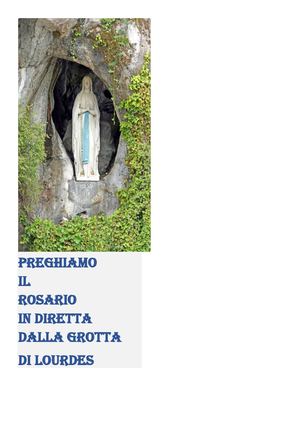 Rosario A Lourdes (Tutti Gli Schemi) V 2