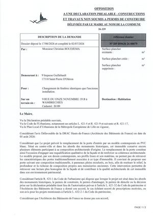 Arrêté 26 339 9 Rue Du Onze Novembre