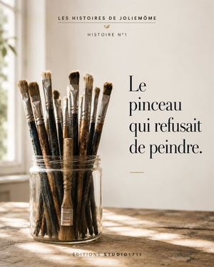 Le pinceau qui refusait de peindre - Les Histoires de JOLIEMÔME Tome 1