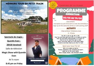 Programme été Semaine 6