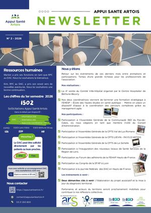 Newsletter Aout 2026