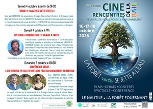 Ciné-Rencontres de la Baie - Dépliant 2026