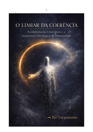O Limiar Da Coerência Exodiplomacia, Consciência E A Arquitetura Ontológica Da Humanidade