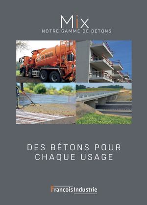 Mix - Gamme de bétons par François Industrie