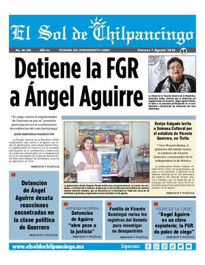 El Sol De Chilpancingo 7 Agosto 2026 Compressed