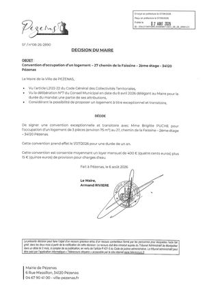 Décision 07 08 26