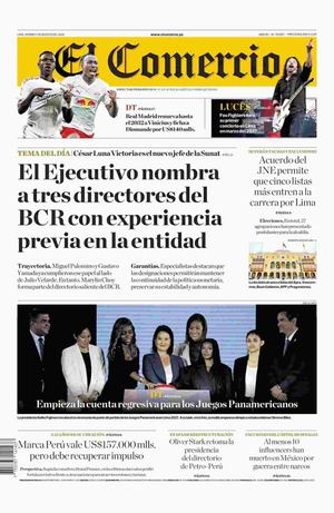 2026 08 07 Diario El Comercio