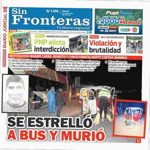 2026 08 07 Diario Sin Fronteras Puno