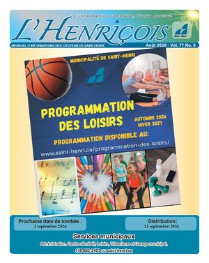 Henriçois Août 2026