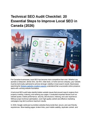 Technical Seo Audit Checklist 20
