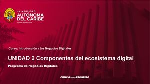 Diapositivas Unidad 2 Componentes Ecosistema Digital