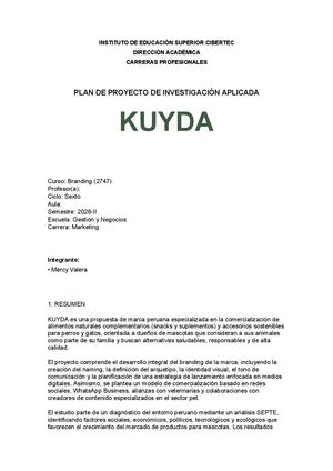 Proyecto De Branding