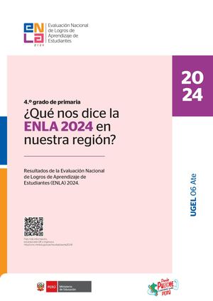 Evaluación Censal 2024 4to Primaria Lectura Y Matematica Ugel 06