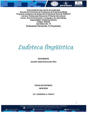 Ludoteca Lingûística