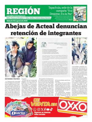 Región Sábado 8 De Agosto De 2026