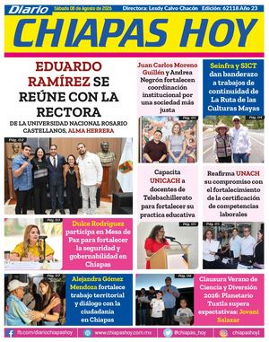 Chiapas Hoy 08 De Agosto 2026 Ok