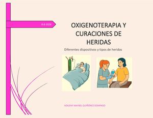 Oxigenoterapia Y Curaciones De Herida