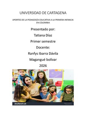 la primera infancia