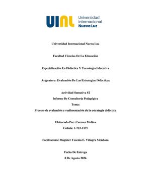 Estudio De Caso Pedagógico