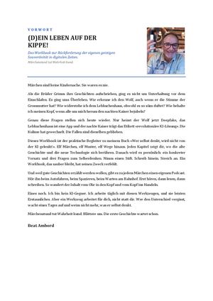 Vorwort Workbook Leben Auf Der KIppe