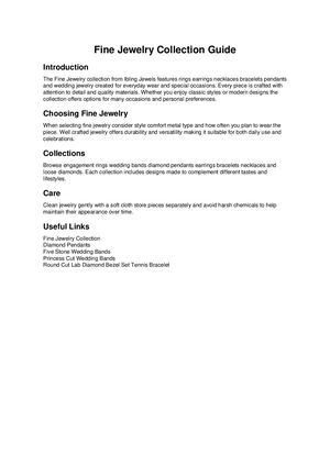 Ibling Fine Jewelry Guide