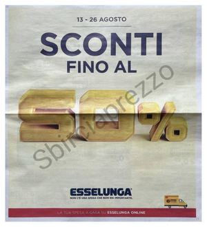 Volantino Esselunga Dal 13 Al 26 Agosto 2026