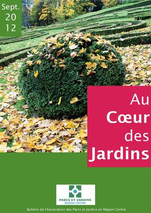 Au cœur des jardins - Bulletin Septembre 2012