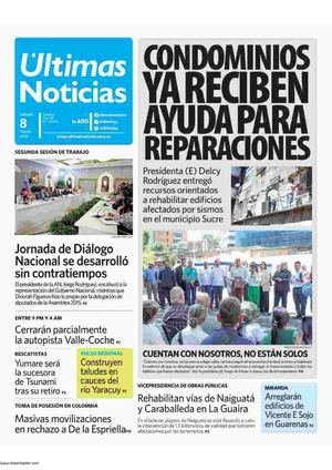 2026 08 08 Diario Ultimas Noticias Ve