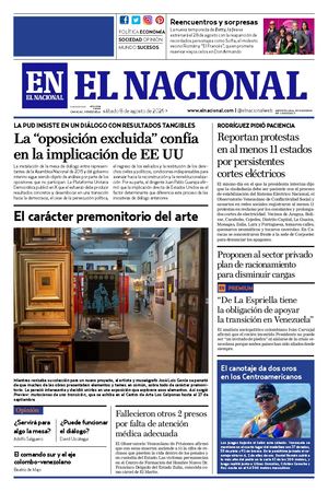 2026 08 08 Diario El Nacional Ve