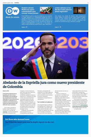 2026 08 08 Diario Deutsche Welle De