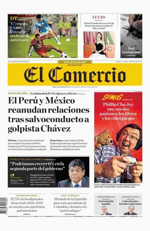 2026 08 08 Diario El Comercio
