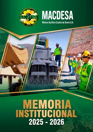 Memoria Institucional 2026