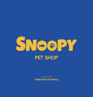 Manual De Identidad Snoopy Pet Shop
