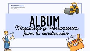 Álbum Herramienta Y Maquinaria