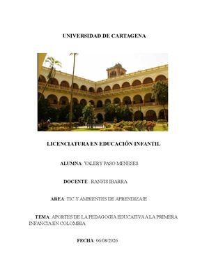 Tic Y Ambientes De Aprendizaje